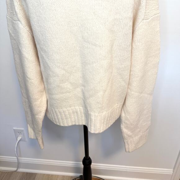 Everlane The Cloud Oversized Turtleneck Sweater In Bone Size Small New - Picture 12 of 15